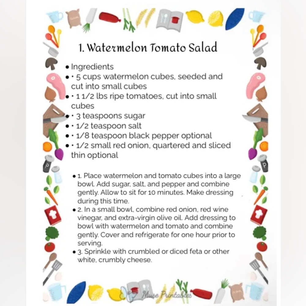 Summer Recipes @mindyg71 ❤️Like to be notified of new recipes!